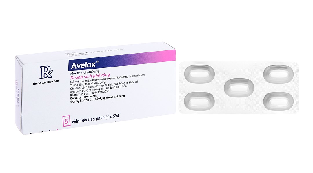 Thuốc Avelox 400mg 7 viên