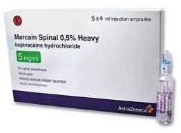 Thuốc MARCAINE SPINAL HEAVY 0,5% Inj
