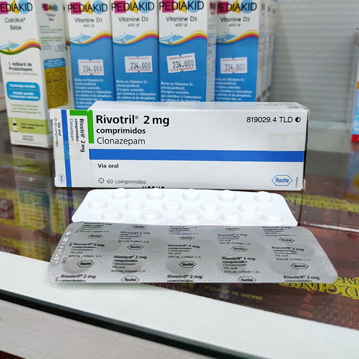 Thuốc Rivotril 2mg 60 viên