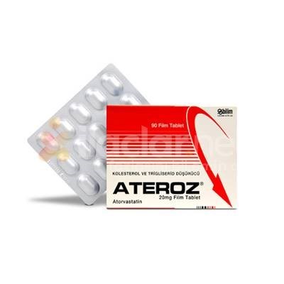 Thuốc ATEROZ 20 MG 30 viên